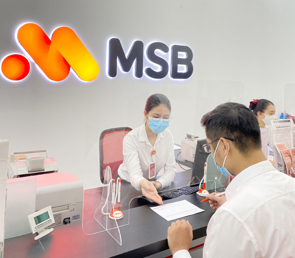 MSB hoàn thành 95% kế hoạch lợi nhuận sau 6 tháng đầu năm-2