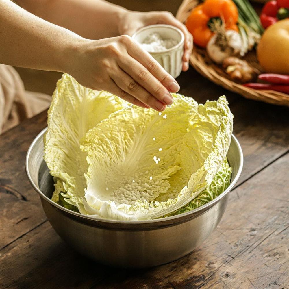 Hướng dẫn cách làm kim chi cải thảo cuộn chuẩn vị Hàn tại nhà cực đơn giản-3