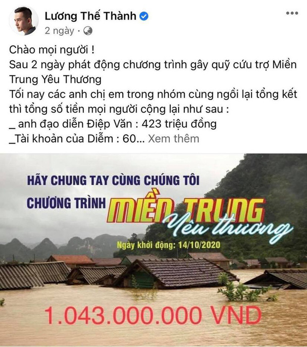 Động thái mới nhất của Thuý Diễm giữa lúc vợ chồng bị tố không minh bạch hơn 1 tỷ đồng kêu gọi từ thiện-4