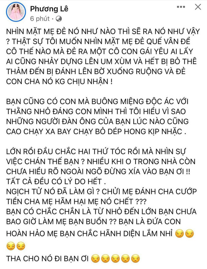Trên trang cá nhân, Hoa hậu này ngỏ ý cho gia đình Hồ Văn Cường mượn nhà để ở nếu nam ca sĩ muốn.-6