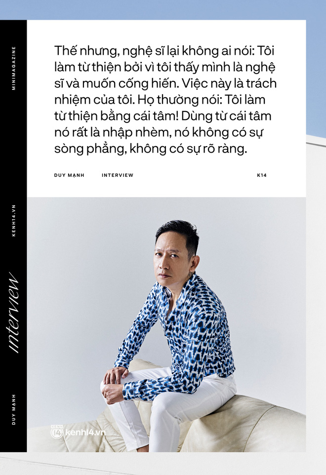 Duy Mạnh: Tôi còn lén vợ xén tiền cát xê để tặng bồ, thì làm sao nghệ sĩ làm từ thiện không thất thoát?-5