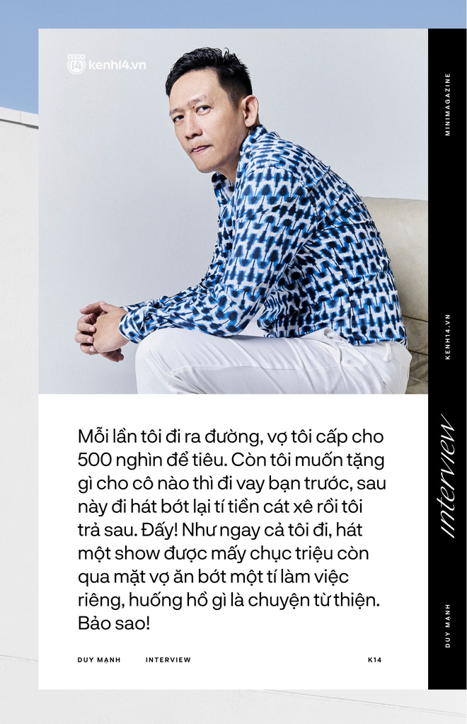 Duy Mạnh: Tôi còn lén vợ xén tiền cát xê để tặng bồ, thì làm sao nghệ sĩ làm từ thiện không thất thoát?-14