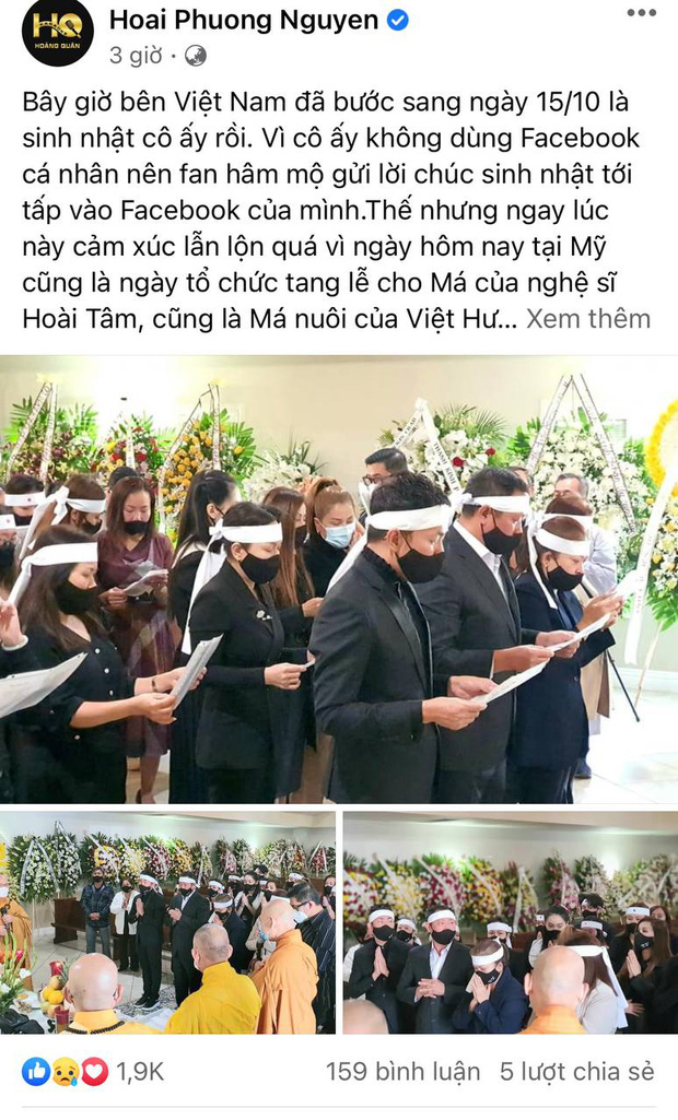 Còn nỗi đau nào đau hơn với Việt Hương: Xong tang sự Phi Nhung lại chịu tang mẹ nuôi tại Mỹ đúng ngày sinh nhật-1