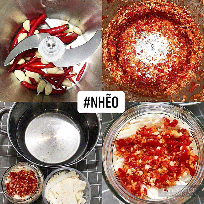 Muốn ngâm măng ớt giòn, chua, thơm, không bị hăng, đừng bỏ qua bước này-2