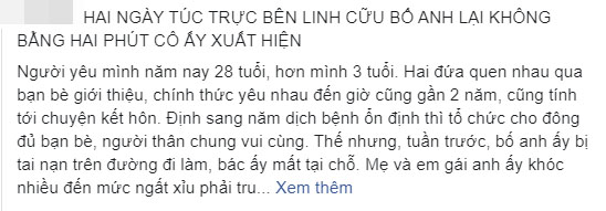 Hai ngày tôi túc trực bên linh cữu bố anh không bằng 2 phút cô ấy xuất hiện...-1
