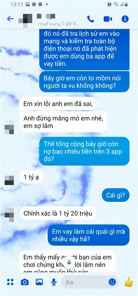 Thương chồng con khổ, vợ tôi cài đặt liền 3 app vay tiền online quyết chí làm giàu, để rồi giờ đây tôi lĩnh đủ hậu quả-6