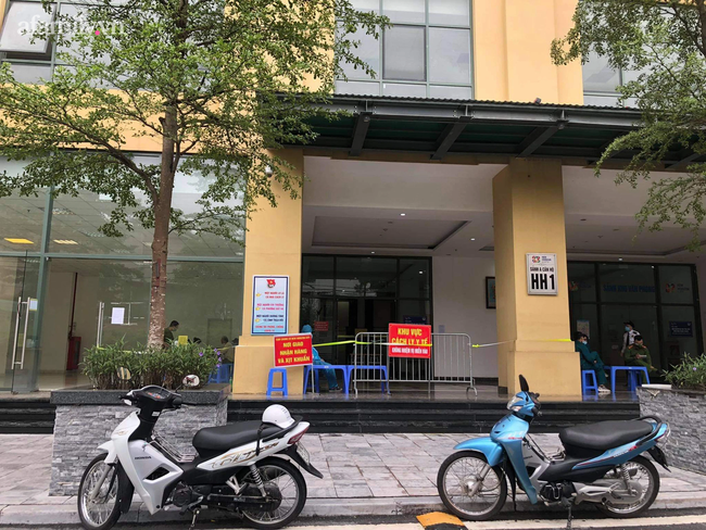 Hà Nội: Cách ly y tế khu chung cư hơn 1.000 dân vì người đàn ông về từ Vũng Tàu test nhanh dương tính SARS-CoV-2-1