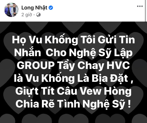 Rầm rộ tin Long Nhật lập group tẩy chay, quyết triệt đường sống của Hồ Văn Cường: Chính chủ nói gì?-3