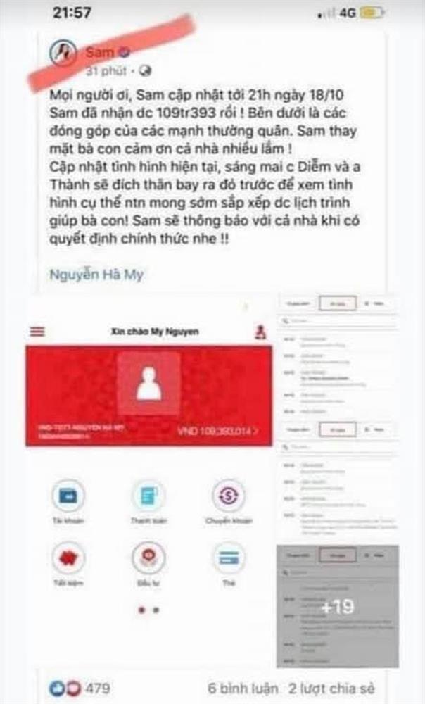 Thêm 1 nghệ sĩ Vbiz kêu gọi được hơn 109 triệu đồng cứu trợ miền Trung nhưng gần đây bỗng vội xoá bài?-2