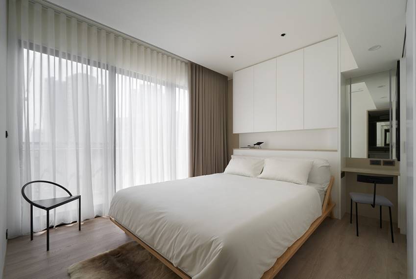 Căn hộ hình vòng cung mềm mại và độc đáo, đem đến không gian nghỉ dưỡng tuyệt vời, tiếp năng lượng sống cho gia chủ-12