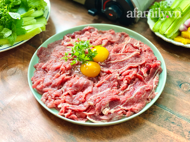 Trời lạnh mà có nồi lẩu bò nhúng giấm nóng hổi xuýt xoa cùng cả nhà thì đúng là số 1!-2