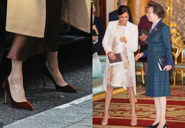 Người ta chê Meghan Markle kém duyên khi mặc váy, dáng đứng của cô phản hồi: Đúng rồi!-5