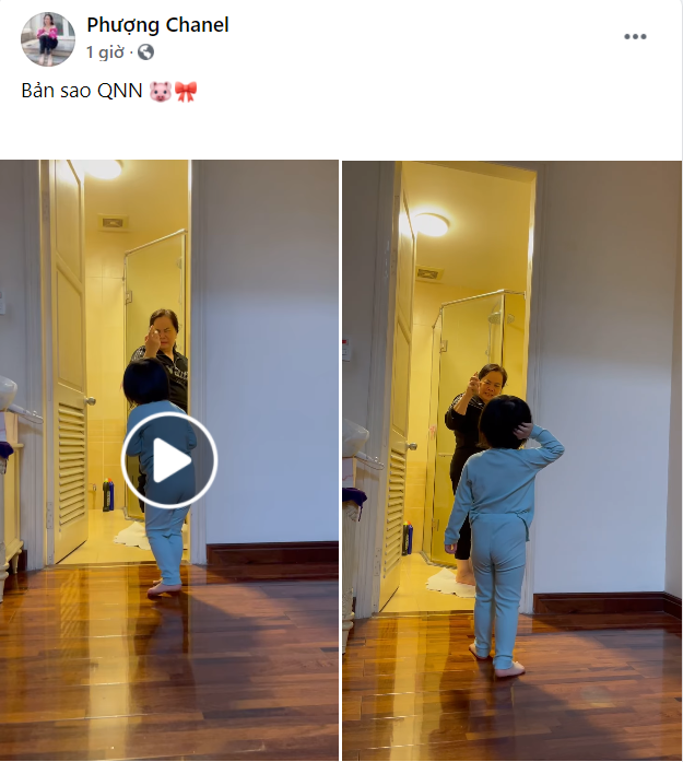 Phượng Chanel khoe con gái út lớn bổng và nhận xét là bản sao Quách Ngọc Ngoan”-1