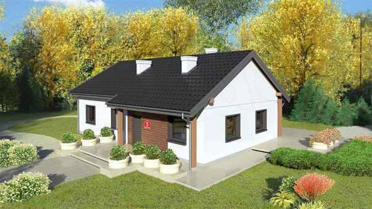 Mẫu nhà vườn cấp 4 có sân vườn hợp phong thuỷ gia chủ thích mê-3