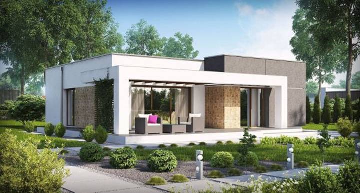 Mẫu nhà vườn cấp 4 có sân vườn hợp phong thuỷ gia chủ thích mê-10