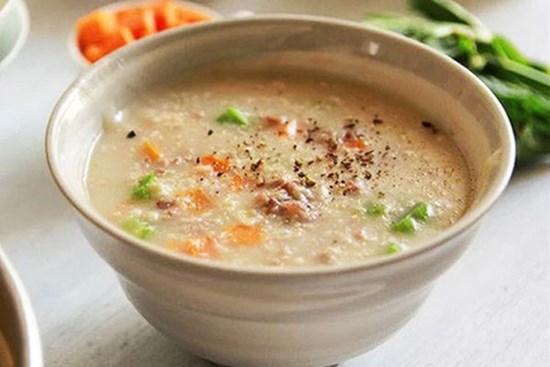 Vào bếp 10 phút là chị em có ngay món cháo nóng hổi, lại còn giúp giảm cân luôn!