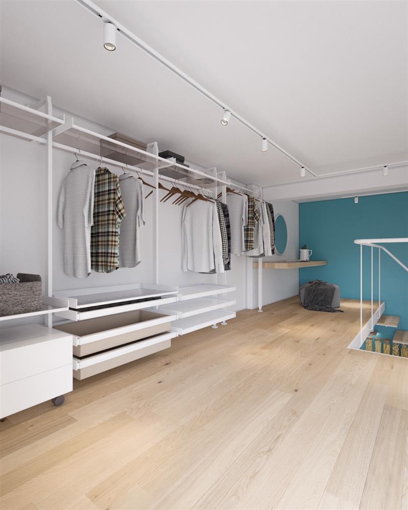 Cách bố trí phòng ngủ áp mái đầy cảm hứng, cho bạn những trải nghiệm mới mẻ, thú vị-6