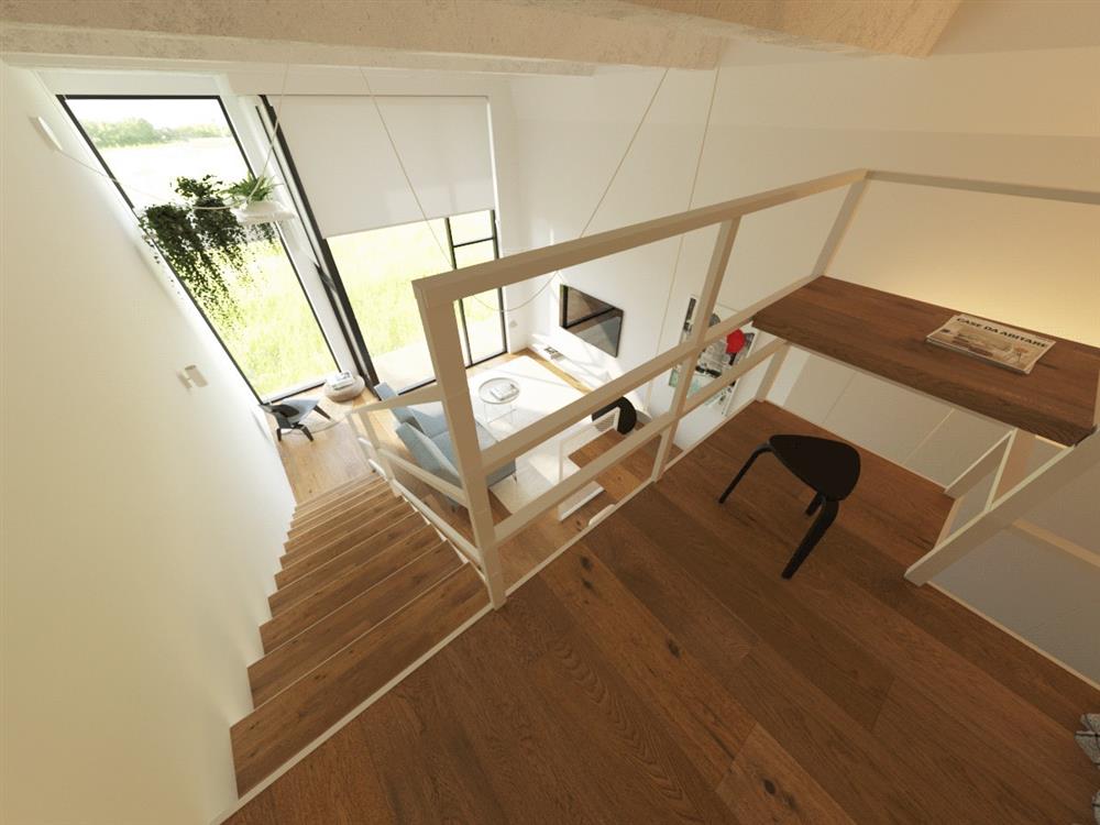 Cách bố trí phòng ngủ áp mái đầy cảm hứng, cho bạn những trải nghiệm mới mẻ, thú vị-15