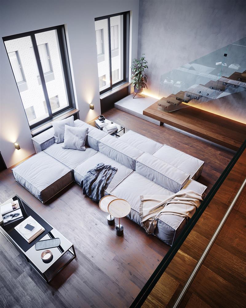 Cách bố trí phòng ngủ áp mái đầy cảm hứng, cho bạn những trải nghiệm mới mẻ, thú vị-24