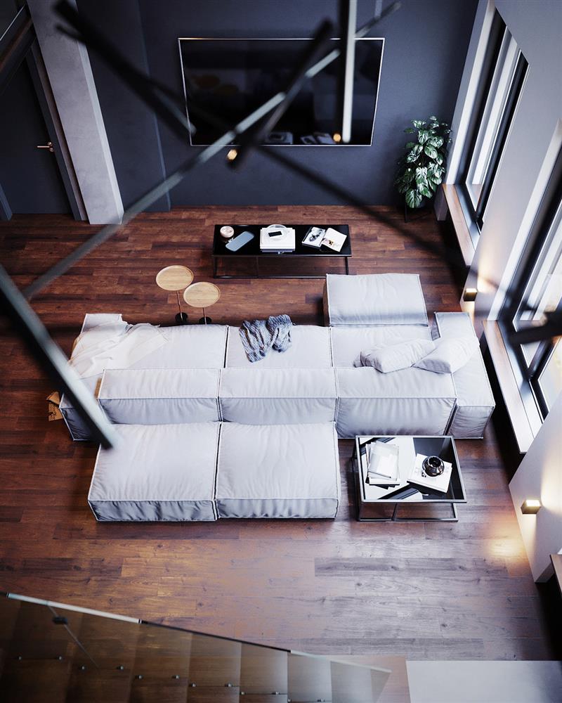 Cách bố trí phòng ngủ áp mái đầy cảm hứng, cho bạn những trải nghiệm mới mẻ, thú vị-27