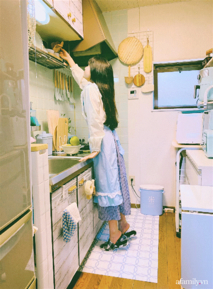 Cô gái Việt với nhiều mẹo hay trong căn bếp siêu nhỏ chỉ gần 4m2 ở Nhật-4
