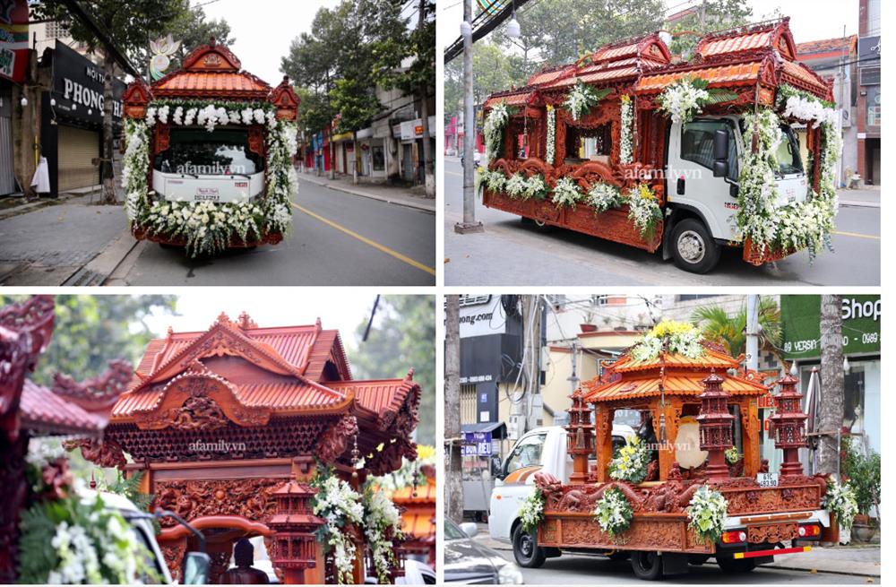 Lễ tang của vợ cũ Dũng lò vôi: Bảo vệ canh giữ nghiêm ngặt, dàn xe tang chạm trổ cực đặc biệt đang chờ đưa linh cữu về nơi an nghỉ cuối cùng-3