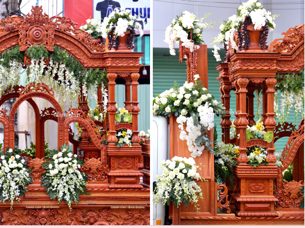 Lễ tang của vợ cũ Dũng lò vôi: Bảo vệ canh giữ nghiêm ngặt, dàn xe tang chạm trổ cực đặc biệt đang chờ đưa linh cữu về nơi an nghỉ cuối cùng-4