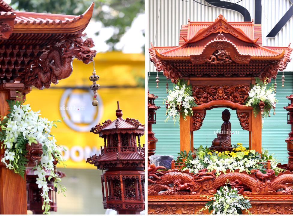 Lễ tang của vợ cũ Dũng lò vôi: Bảo vệ canh giữ nghiêm ngặt, dàn xe tang chạm trổ cực đặc biệt đang chờ đưa linh cữu về nơi an nghỉ cuối cùng-6