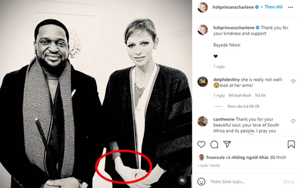 Vương phi Monaco đăng ảnh mới sau thời gian ở ẩn chứa chi tiết bất thường khiến dư luận hốt hoảng và xót xa-1