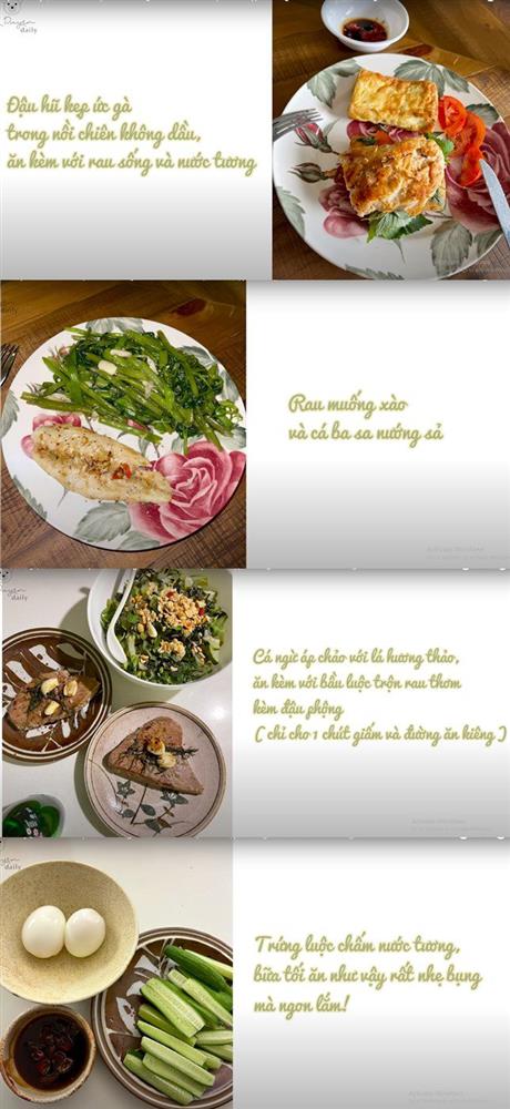 Thực đơn giảm 5kg trong 1 tháng của Kỳ Duyên-4