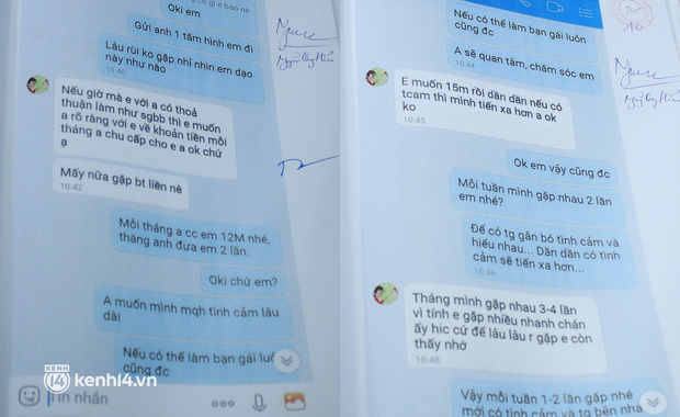 Vụ phá đường dây Sugar Baby - Sugar Daddy: Tin nhắn sặc mùi tình - tiền, yêu cầu xét nghiệm Covid-19 trước khi gặp-2