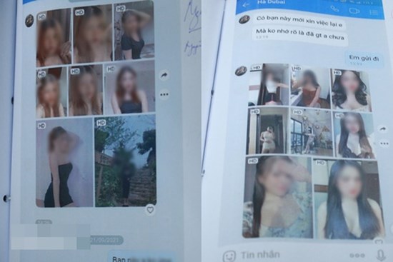 Vụ phá đường dây Sugar Baby - Sugar Daddy: Tin nhắn sặc mùi