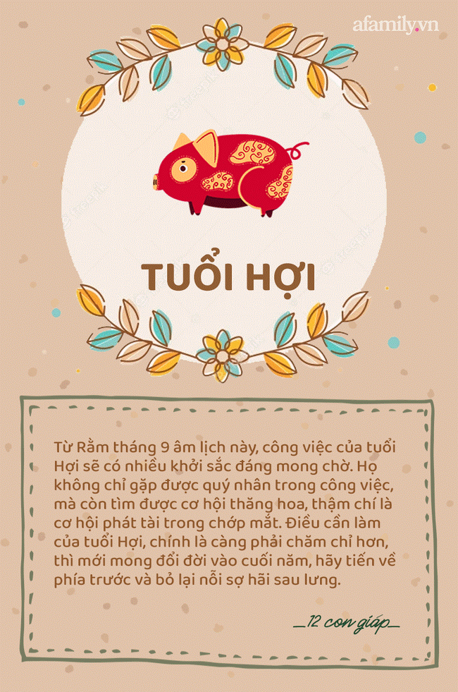 Vận may 12 con giáp từ Rằm tháng 9 trở đi: Ai được Thần Tài chiếu cố? Ai có vận đào hoa đeo bám?-12