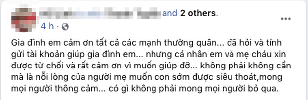 Vụ bé trai 2 tuổi ở Bình Dương tử vong sau 5 ngày mất tích: Gia đình xin không nhận quyên góp, giúp đỡ từ cộng đồng-3