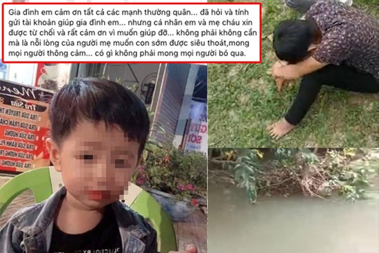 Vụ bé trai 2 tuổi ở Bình Dương tử vong sau 5 ngày mất tích: Gia đình xin không nhận quyên góp, giúp đỡ từ cộng đồng