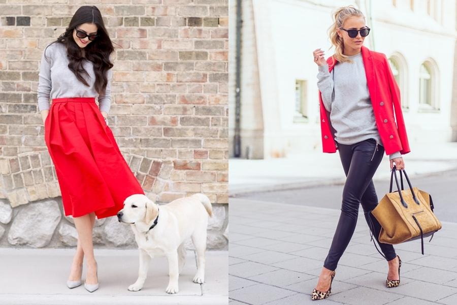 Những cặp màu sắc không bao giờ lỗi mốt, chị em cứ mặc là đẹp-2