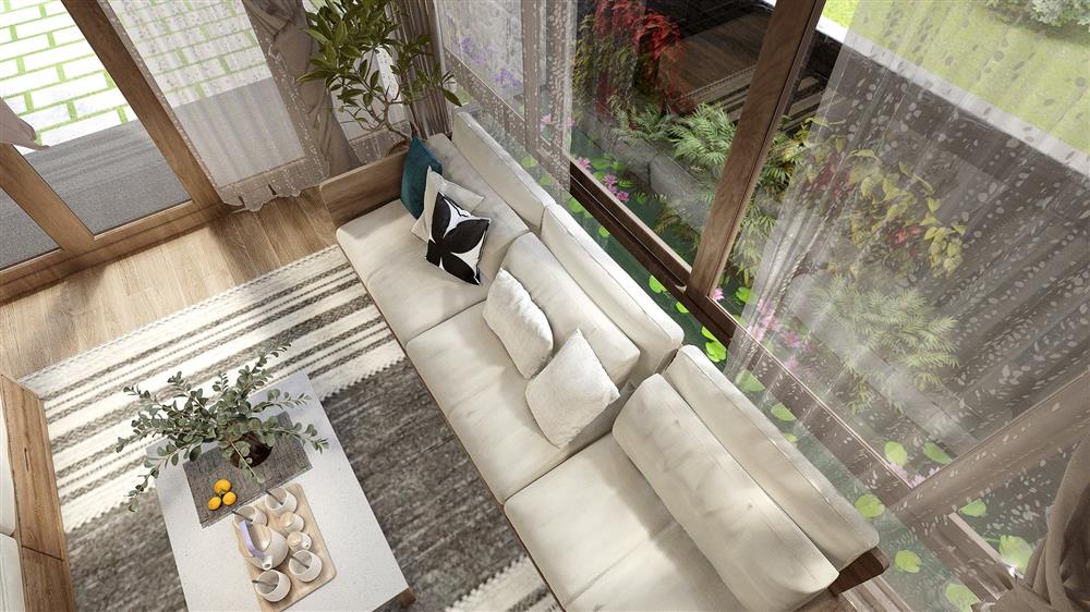 Ngôi nhà cấp 4 xây hết 800 triệu đồng ở đồng quê xào xạc, góc nào cũng đón gió trời mát mẻ-12