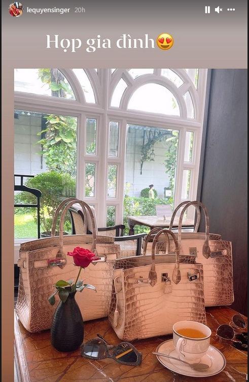 Hội bạn thân Lệ Quyên khoe túi Hermès nhiều như lợn con-3