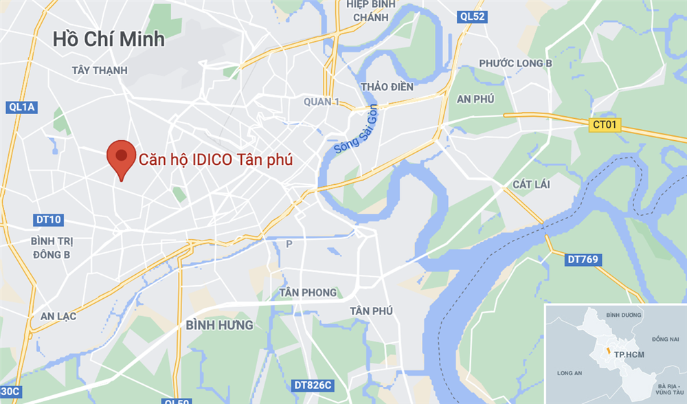 Người đàn ông rơi từ tầng cao chung cư ở TP.HCM-2