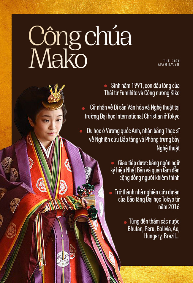 Chân dung nàng công chúa Nhật Bản chống lại thế giới để ở bên người mình yêu, sắp sửa lên xe hoa với phò mã có 1-0-2-1