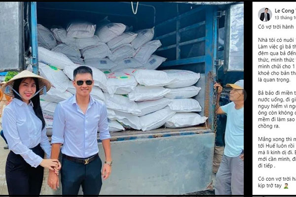 Công Vinh có cuộc sống giàu sang bên Thủy Tiên nhưng chị em ruột thì hoàn toàn trái ngược-9