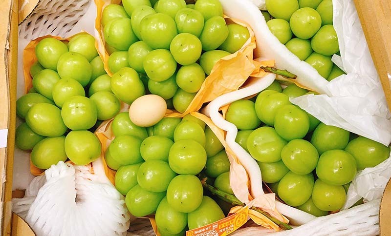 Nho Nhật Bản siêu đắt đỏ: Ăn đủ combo mất 20 triệu đồng-2