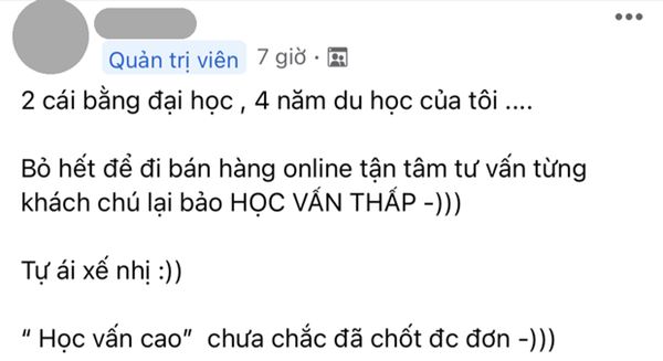 Hội con buôn có số má quyết chiến với phát ngôn bán online là học vấn thấp: Có chị 2 bằng ĐH và 4 năm du học đây này!-5