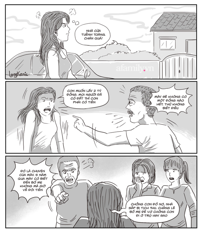 Chị gái lấy chồng giàu bỗng nhiên về đòi 2 tỷ, biết nguyên nhân, cả nhà tôi đều hoảng hốt tìm cách tránh xa-1