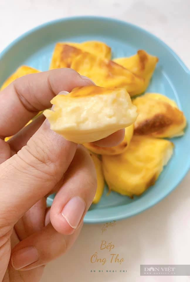 Tuyệt chiêu làm bánh trứng sữa nướng béo ngậy thơm ngon-5