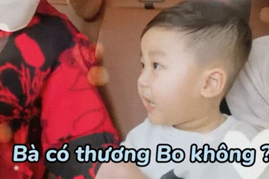 Cuộc hội thoại ngắn giữa bé Bo và bà nội chứng tỏ một điều: Hoà Minzy thành công trong vai trò người mẹ!