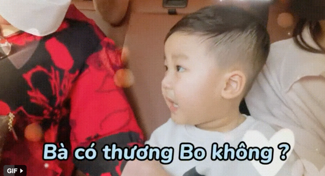 Cuộc hội thoại ngắn giữa bé Bo và bà nội chứng tỏ một điều: Hoà Minzy thành công trong vai trò người mẹ!-1