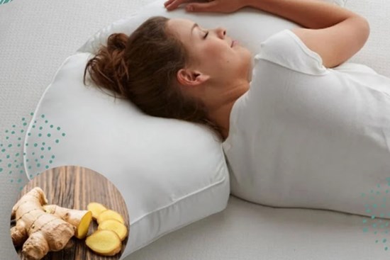 Bỏ 1 củ gừng dưới gối trước khi ngủ, sáng mai thức dậy ai cũng phải bất ngờ khi thấy điều này