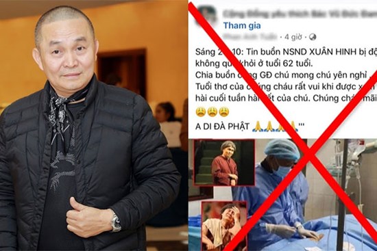 Phẫn nộ tin giả NS Xuân Hinh qua đời tại nhà riêng vì đột quỵ, thực hư là gì?
