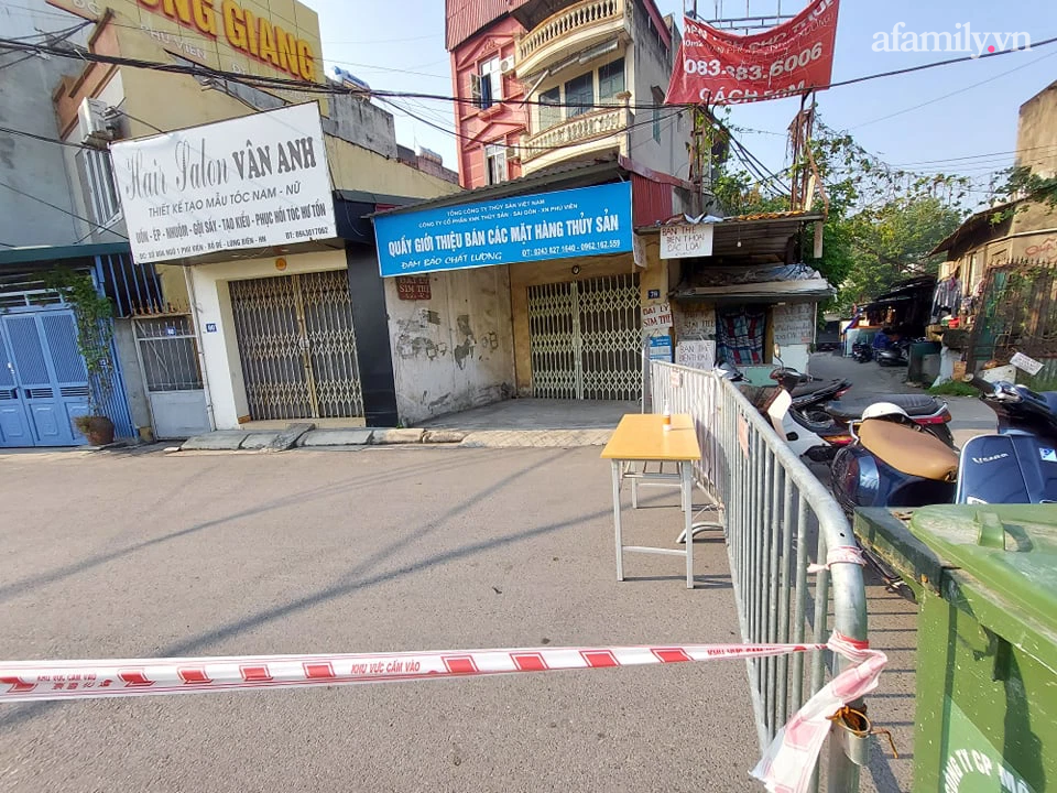 Hà Nội: Phong tỏa tạm thời con ngõ xuất hiện 3 ca mắc COVID-19 cộng đồng ở Long Biên-3